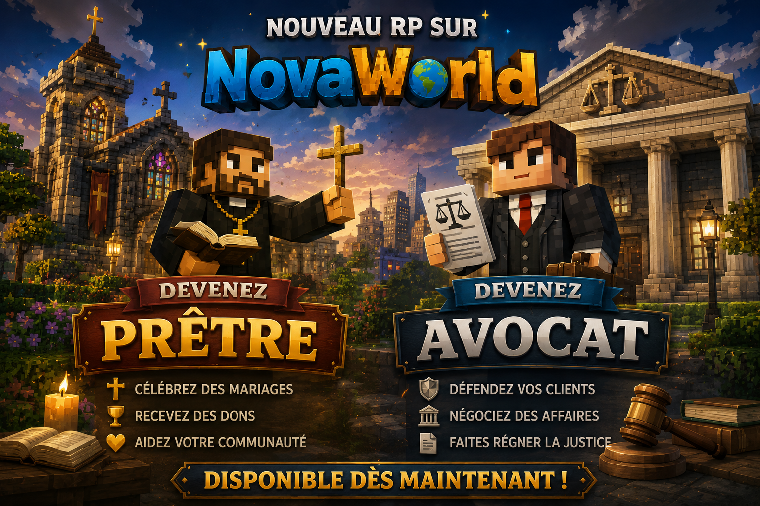 RolePlay Prêtre et Avocat